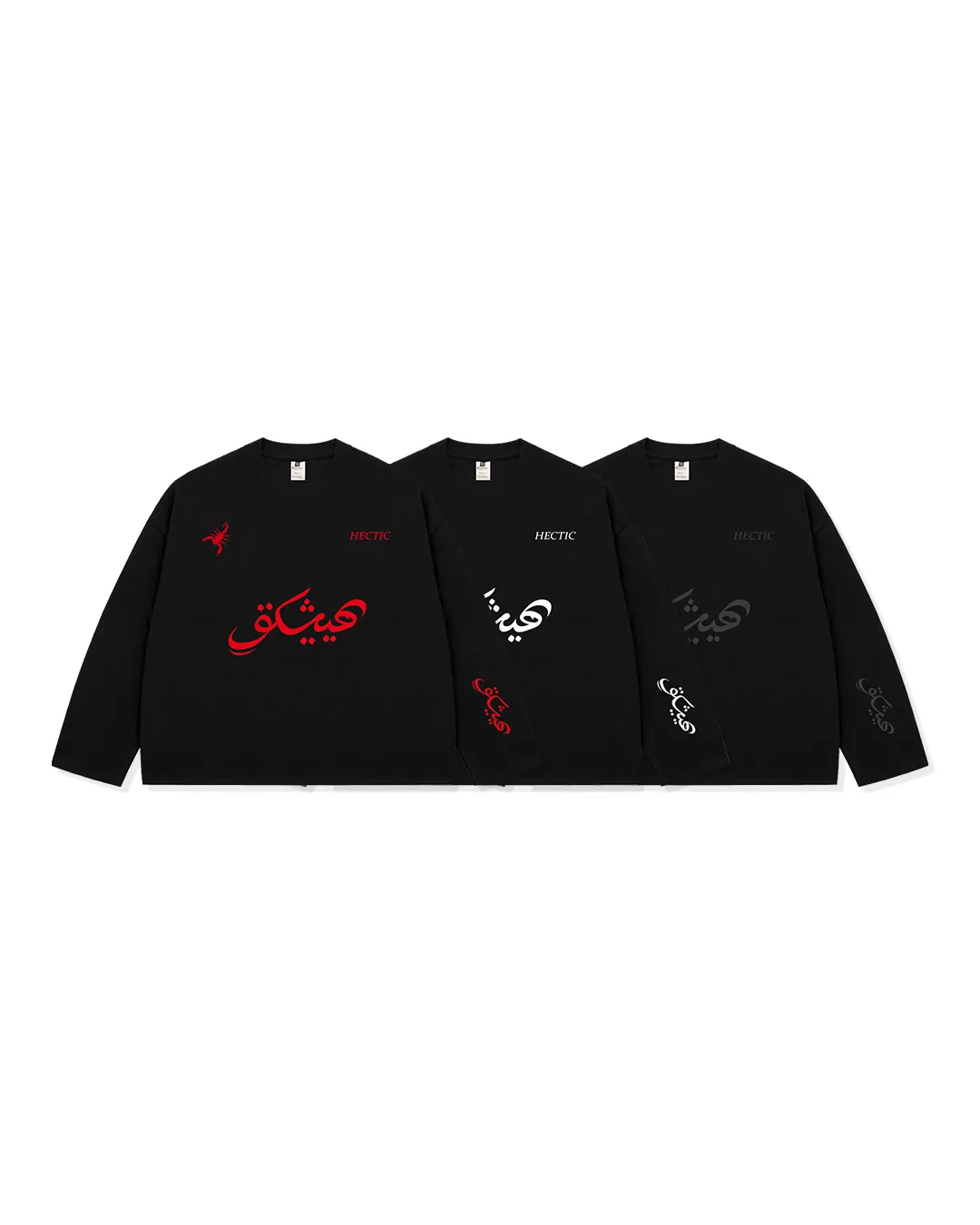 ALL NEW LS_3_11zon Hectic - T-shirt longsleeve kaos katun Boxy fit - Scorpio Series - Gambar 1