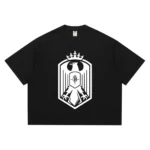 Hectic - T-shirt kaos katun Boxy fit - Hitam - Bird