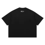 Hectic - T-shirt kaos katun Boxy fit - Hitam - Cerry Kiss - Gambar 2