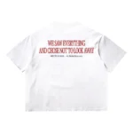 Hectic - T-shirt kaos katun Boxy fit - Putih - Justic - Gambar 2