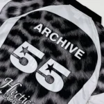 HECTIC - Oversized Jersey Vintage - Hitam - Leopard - Gambar 2