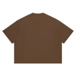 Hectic - T-shirt kaos katun Boxy fit - Brown - Public Space - Gambar 2