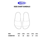 Slide sandal / Sandal slop Sherpa - Hitam - Noir - HECTIC - Gambar 4