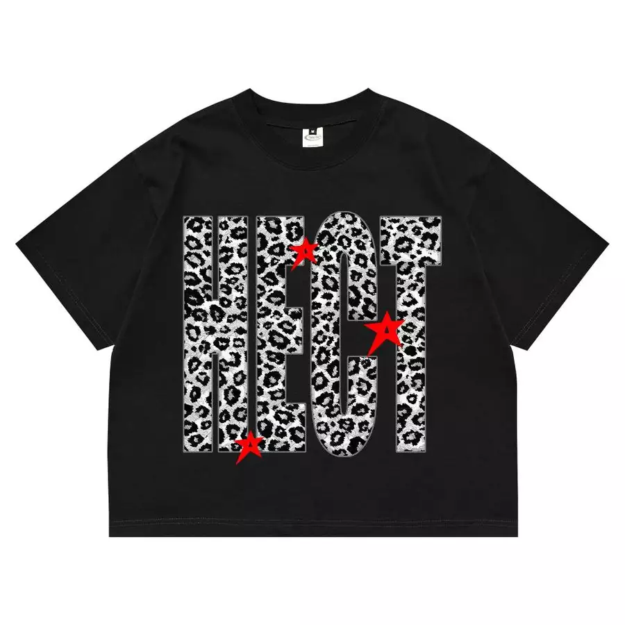 id-11134207-7rbkc-m9jzauqg1c0dfe@resize_w900_nl Hectic - T-shirt kaos katun Boxy fit - Hitam - Leopard - Gambar 1